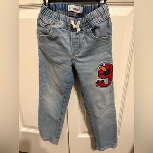 GAP Baby Jeans with Elmo and Cookie Monster